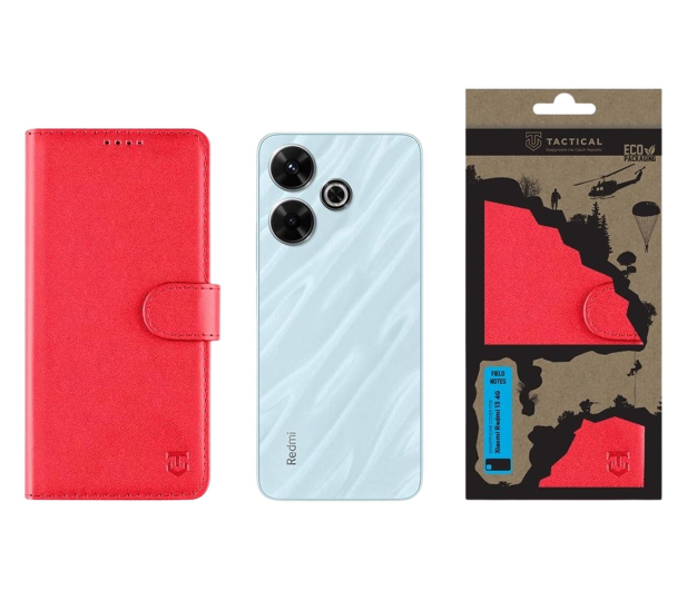 Tactical Field Notes pro Xiaomi Redmi 13 4G Red - 1513888 - zdjęcie 3